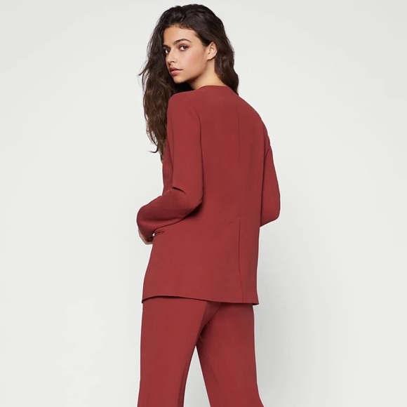 BCBGENERATION Russet Brown Blazer Medium NWT New - Picture 3 of 5